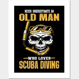 Scuba Diving Posters and Art